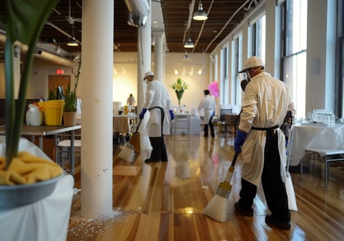 The Benefits of Hiring Professional Cleaners for Events